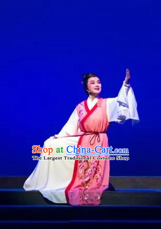 Chinese Yue Opera Xiaosheng Young Man Apparels and Headwear Shaoxing Opera Merchant Garment Qian Youliang Costumes