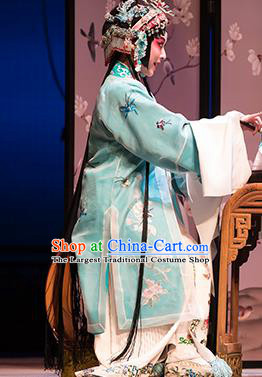 Chinese Kun Opera Rich Female Dress Costumes Pipa Ji Peking Opera Hua Tan Apparels Garment and Headpieces