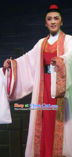 Xi Ma Qiao Chinese Yue Opera Niche Costumes and Headwear Shaoxing Opera Xiaosheng Garment Young Male Liu Wenlong Apparels