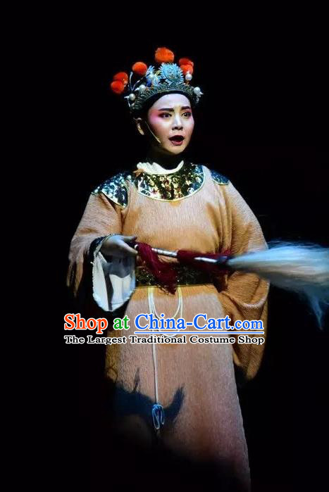 Xianglian Case Chinese Yue Opera Young Man Garment Apparels and Headwear Shaoxing Opera Eunuch Costumes