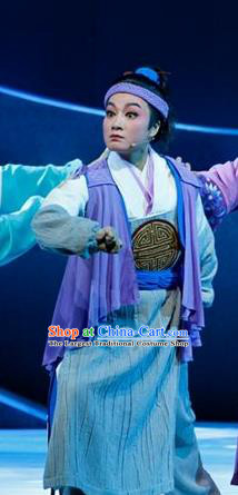 Bai Yun Yuan Chinese Yue Opera Young Male Apparels and Headwear Shaoxing Opera Xiaosheng Garment Costumes