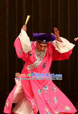 Heros Chinese Kun Opera Scholar Ximen Qing Garment Apparels Clothing and Headwear Kunqu Opera Young Male Costumes