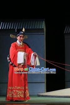 Chinese Kun Opera Number One Scholar Zhang Xie Garment Costumes and Headwear Kunqu Opera Xiaosheng Apparels Clothing