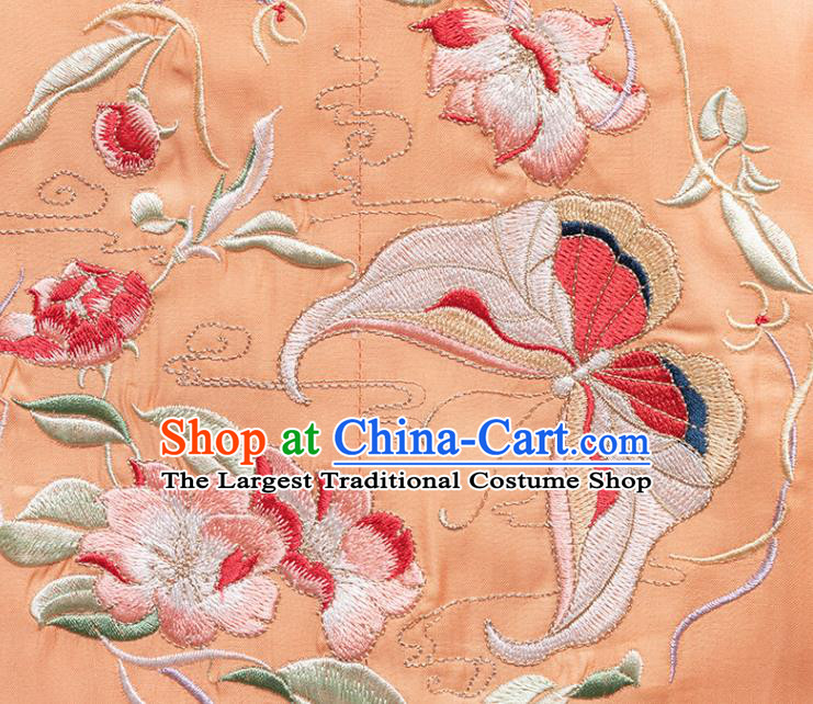 Chinese Traditional Hanfu Dress Ancient Noble Female Embroidered Garment Ming Dynasty Historical Costumes