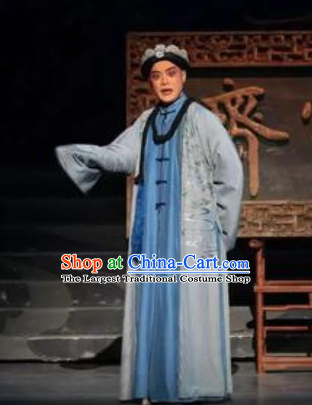 Rong Bao Zhai Chinese Kun Opera Young Male Apparels and Headwear Garment Costumes Kunqu Opera Shopkeeper Yin Jie Clothing