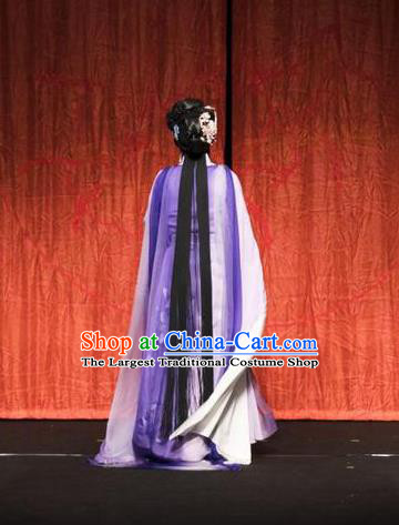 Chinese Kun Opera Noble Lady Ying Ling Apparels Costumes and Headdress Romance Juliet Kunqu Opera Actress Dress Garment