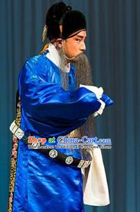 Xiu Ru Ji Chinese Kun Opera Elderly Man Costumes and Headwear Kunqu Opera Laosheng Garment Apparels Official Zheng Dan Clothing