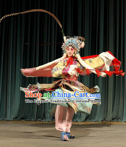 Chinese Kun Opera Hua Tan Wang Qiang Costumes Apparels and Headdress Qing Zhong Ji Traditional Kunqu Opera Actress Dress Noble Consort Garment