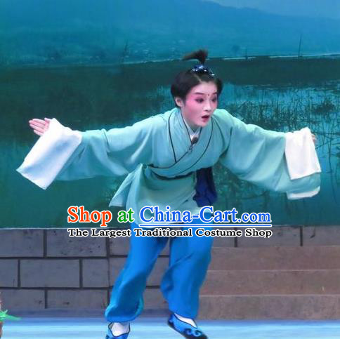 Bao Gong San Kan Butterfly Dream Chinese Ping Opera Wa Wa Sheng Costumes and Headwear Pingju Opera Apparels Young Boy Clothing