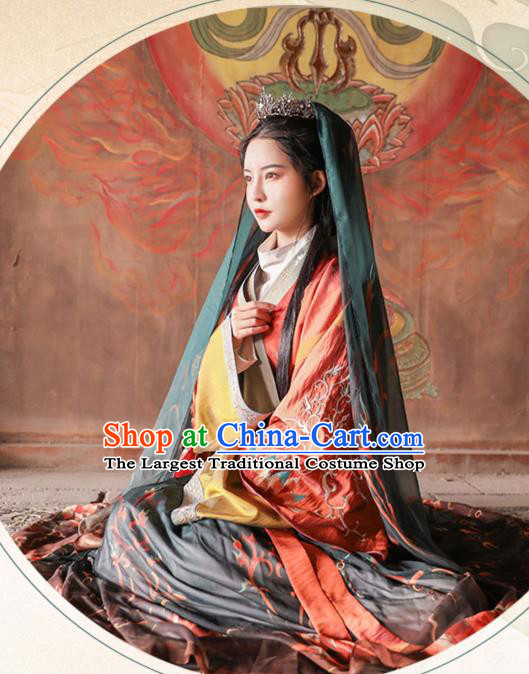 Chinese Ancient Imperial Consort Hanfu Dress Apparels Traditional Jin Dynasty Noble Female Historical Costumes for Women