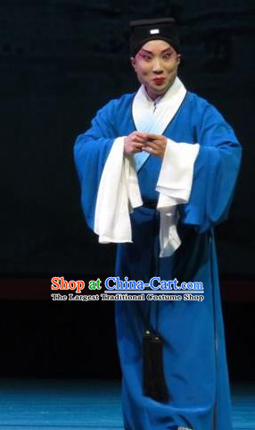The Five Female Worshipers Chinese Ping Opera Scholar Costumes and Headwear Pingju Opera Niche Zou Yinglong Apparels Clothing