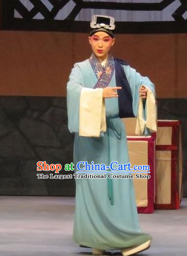 Linjiang Post Chinese Ping Opera Scholar Cui Tong Costumes and Headwear Pingju Opera Young Male Niche Apparels Clothing