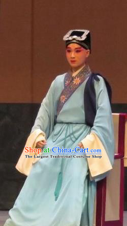 Linjiang Post Chinese Ping Opera Scholar Cui Tong Costumes and Headwear Pingju Opera Young Male Niche Apparels Clothing
