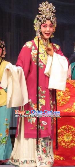 Chinese Ping Opera Remember Back to the Cup Apparels Costumes and Headpieces Traditional Pingju Opera Hua Tan Dress Garment