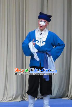 Chinese Ping Opera Figurant Role Costumes and Headwear Pingju Opera Bellman Apparels Clothing