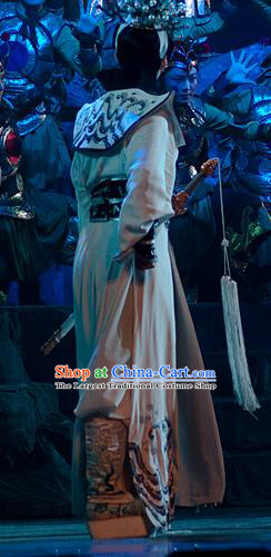 Chinese Yue Opera Princess Shanhu Costumes and Headwear Hai Ming Zhu Shaoxing Opera Young Male Apparels Niche Garment