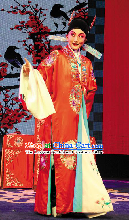 Li Mei Yue Chinese Yue Opera Number One Scholar Costumes and Headwear Shaoxing Opera Xiaosheng Clothing Garment Niche Young Male Apparels