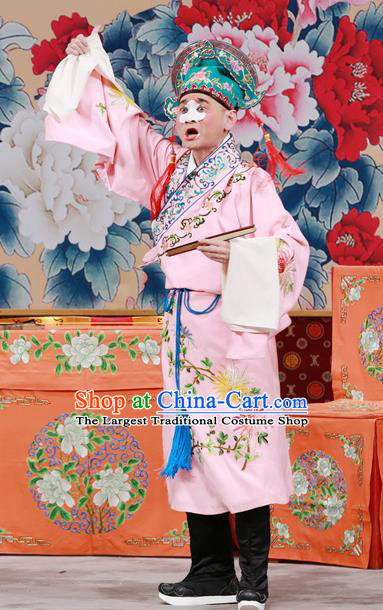 Xun Guanniang Chinese Peking Opera Rich Childe Garment Costumes and Headwear Beijing Opera Young Man Apparels Bully Clothing