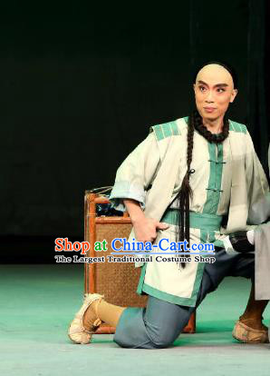 Inspector And Prince Chinese Peking Opera Xiaosheng Garment Costumes and Headwear Beijing Opera Civilian Male Apparels Clothing