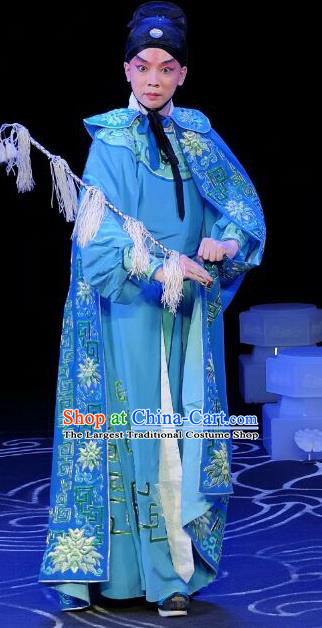 A Love Beyond Chinese Peking Opera Xiaosheng Garment Costumes and Headwear Beijing Opera Young Male Apparels Craftsman Cui Ning Clothing