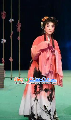 Chinese Beijing Opera Hua Tan Apparels Da Shun Costumes and Headdress Traditional Peking Opera Actress Dress Imperial Consort Nv Ying Garment