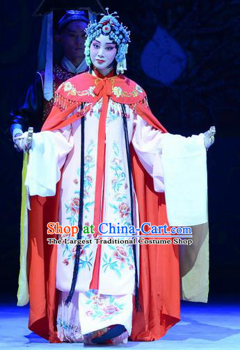 Chinese Ping Opera Actress Zhao Yanrong Apparels Costumes and Headpieces Yu Zhou Feng Traditional Pingju Opera Hua Tan Dress Garment