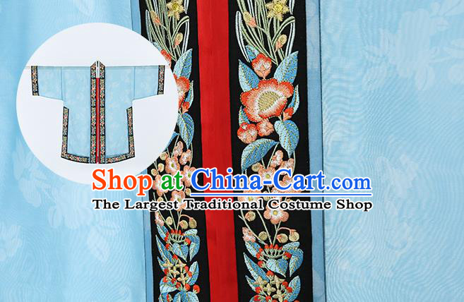 Chinese Ancient Royal Princess Embroidered Garment Hanfu Dress Traditional Song Dynasty Court Lady Historical Costumes Complete Set