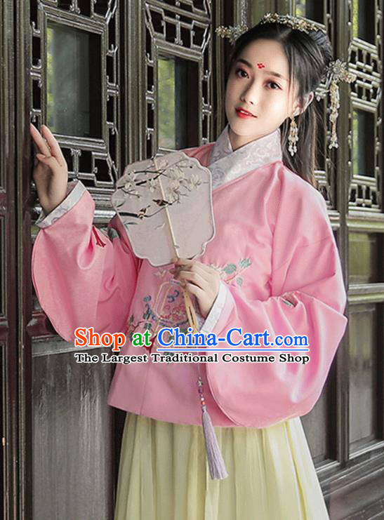 Chinese Traditional Hanfu Dress Ancient Ming Dynasty Historical Costumes Palace Princess Apparels for Women