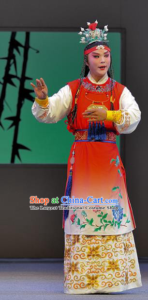 Xue Baochai Chinese Sichuan Opera Xiaosheng Apparels Costumes and Headpieces Peking Opera Young Male Garment Childe Jia Baoyu Clothing