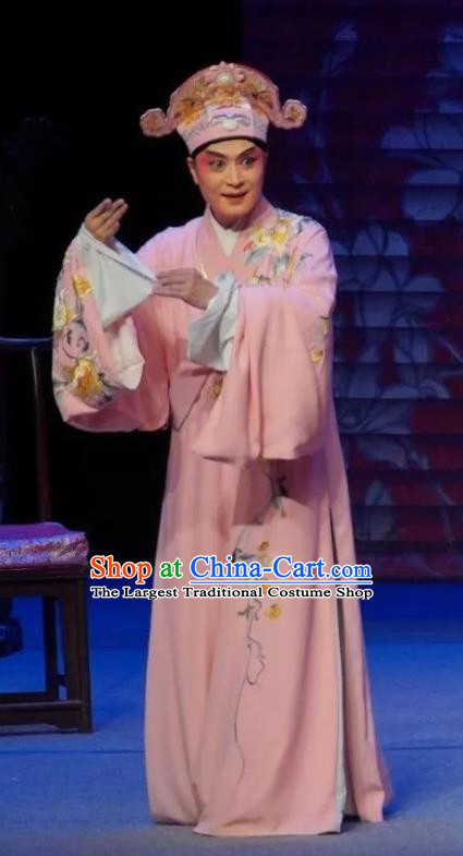 Li Yaxian Chinese Sichuan Opera Rich Childe Apparels Costumes and Headpieces Peking Opera Young Male Garment Xiaosheng Zheng Yuanhe Clothing