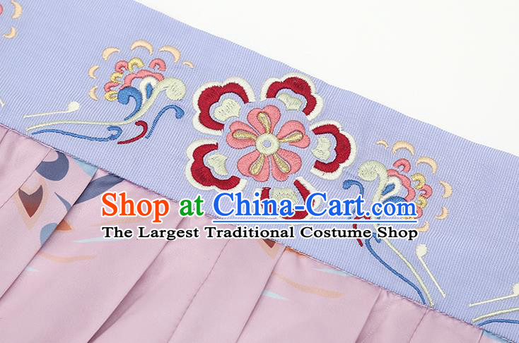 Chinese Ancient Royal Princess Hanfu Dress Traditional Northern and Southern Dynasties Court Lady Historical Costumes Imperial Consort Garment Complete Set