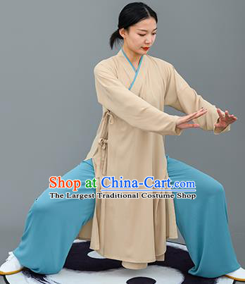 Chinese Traditional Woman Tai Chi Competition Costume Professional Martial Arts Training Outfits Top Grade Tai Ji Performance Uniforms
