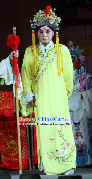 Return of the Phoenix Chinese Sichuan Opera Young Male Apparels Costumes and Headpieces Peking Opera Xiaosheng Garment Clothing