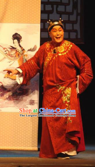 Xiang Jiuxiao Chinese Peking Opera Xiaosheng Garment Costumes and Headwear Beijing Opera Qing Dynasty Young Male Apparels Clothing
