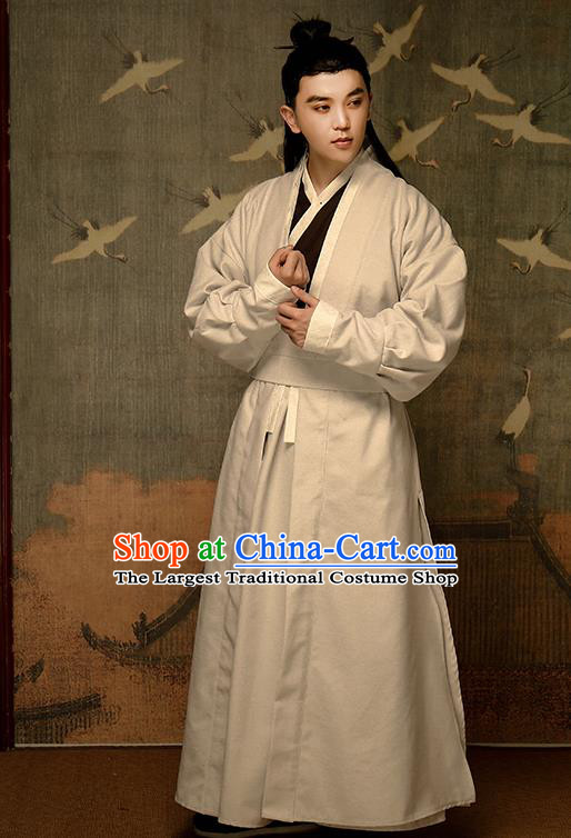 Chinese Traditional Song Dynasty Swordsman Hanfu Clothing Ancient Drama Kawaler Garment Civilian Male Historical Costumes