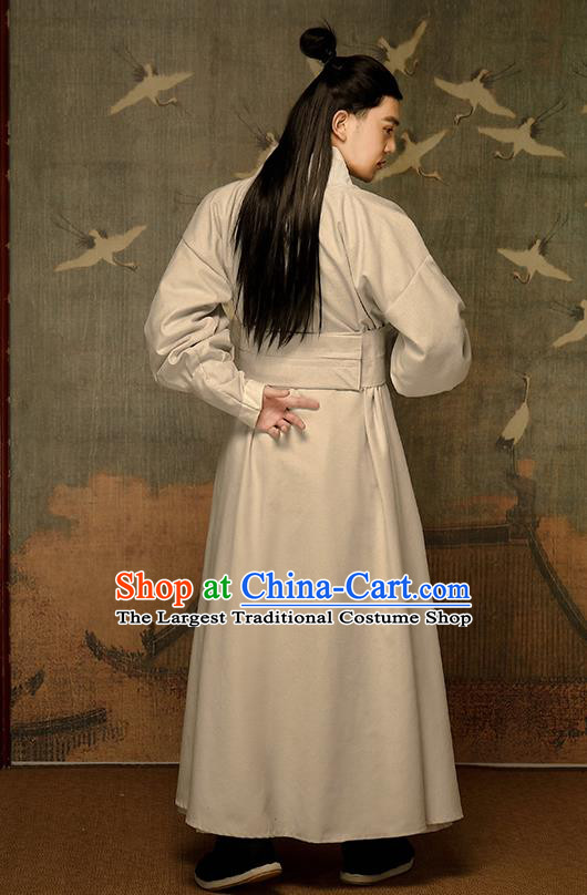 Chinese Traditional Song Dynasty Swordsman Hanfu Clothing Ancient Drama Kawaler Garment Civilian Male Historical Costumes