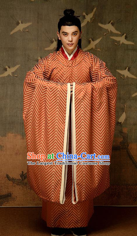 Chinese Traditional Song Dynasty Emperor Hanfu Clothing Ancient Drama Official Historical Costumes Noble Childe Garment