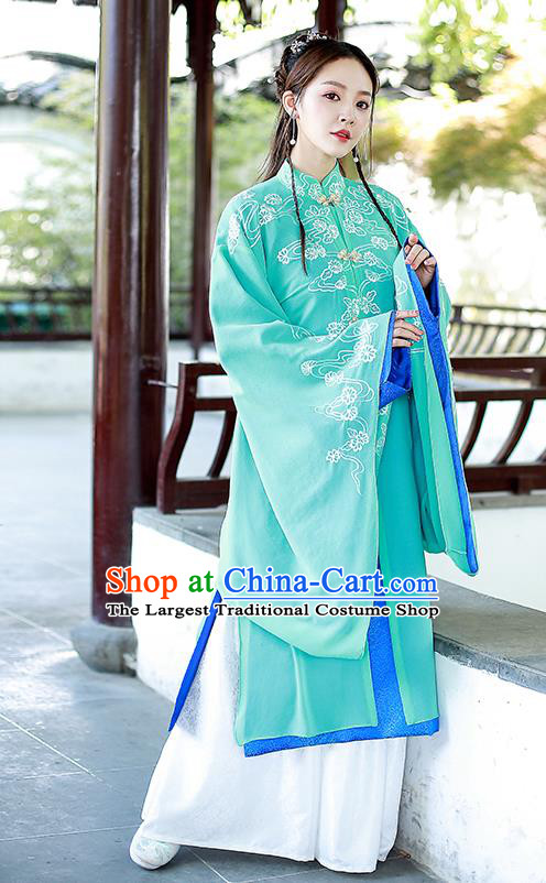 Chinese Ming Dynasty Female Swordsman Historical Costumes Traditional Apparels Ancient Drama Heroine Hanfu Dress Complete Set