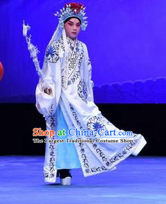 Chinese Peking Opera Takefu Luo Cheng Garment Costumes and Headwear Beijing Opera Martial Male Apparels General Clothing