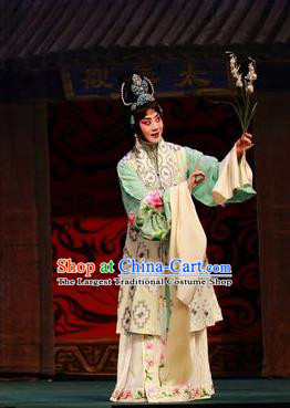 Chinese Beijing Opera Taoist Nun Yang Yuhuan Apparels Costumes and Headpieces Tai Zhen Wai Zhuan Traditional Peking Opera Actress Garment Dress
