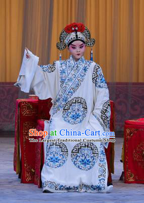 Xin An Yi Chinese Peking Opera Niche Xiaosheng Garment Costumes and Headwear Beijing Opera Young Male Apparels Clothing