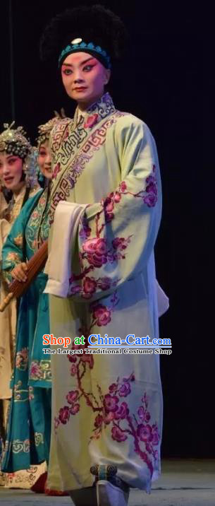 Madam White Snake Chinese Shanxi Opera Niche Apparels Costumes and Headpieces Traditional Jin Opera Xiaosheng Garment Young Male Xu Xian Robe Clothing