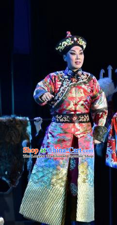 Lian Li Yu Chenglong Chinese Shanxi Opera Infante Kang Apparels Costumes and Headpieces Traditional Jin Opera Xiaosheng Garment Prince Clothing