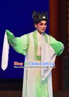 Chinese Guangdong Opera Niche Fan Li Apparels Costumes and Headpieces Traditional Cantonese Opera Young Male Garment Xiaosheng Clothing
