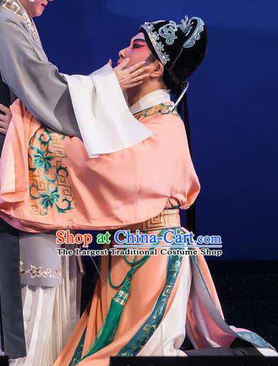 The Romance of Hairpin Chinese Guangdong Opera Wang Shipeng Apparels Costumes and Headpieces Traditional Cantonese Opera Scholar Garment Niche Clothing