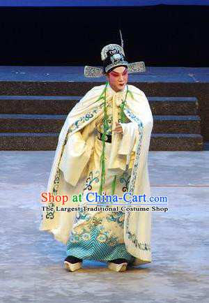 Story of the Violet Hairpin Chinese Guangdong Opera Gifted Youth Apparels Costumes and Headpieces Traditional Cantonese Opera Xiaosheng Garment Scholar Li Yi Clothing
