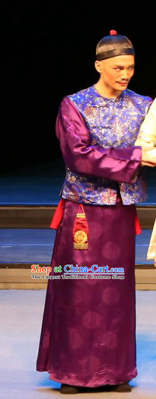 Yang Cuixi Chinese Guangdong Opera Prince Zai Zhen Apparels Costumes and Headpieces Traditional Cantonese Opera Noble Man Garment Clothing