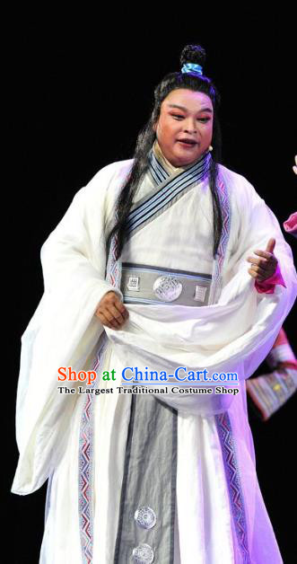Chinese Traditional Scholar Apparels Costumes Historical Drama Lv Zhu Nv Chuan Qi Ancient Young Male Garment Chapman Shi Chong Clothing and Headwear