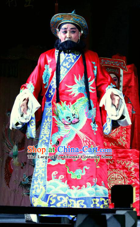 Yang He Tang Chinese Sichuan Opera Crown Prince Apparels Costumes and Headpieces Peking Opera Highlights Royal Highness Garment Lord Clothing