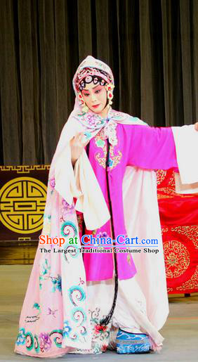 Chinese Sichuan Opera Highlights Actress Li Guizhi Garment Costumes and Headdress Traditional Peking Opera Young Female Dress Hua Tan Apparels